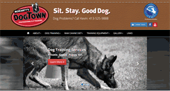 Desktop Screenshot of dog-town.net