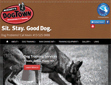 Tablet Screenshot of dog-town.net